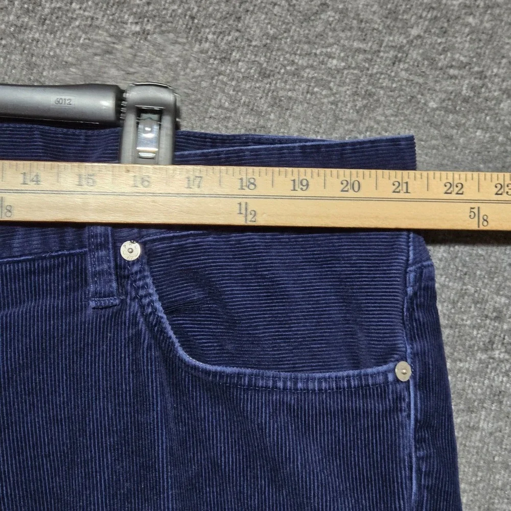 Polo‎ Ralph Lauren Corduroy Pants Mens Size 42 Big 42x30 Blue Preppy